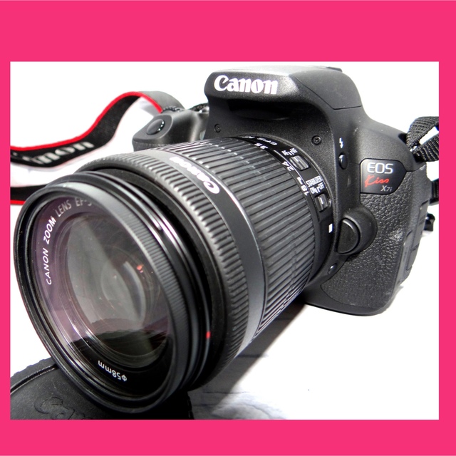 Canon EOS Kiss X7i❣️一眼レフデビュー❣️高画質・自撮り-