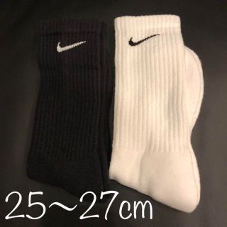 ナイキ(NIKE)の25〜27cm 2足組  クルーソックス ナイキ エブリデイクッション(ソックス)