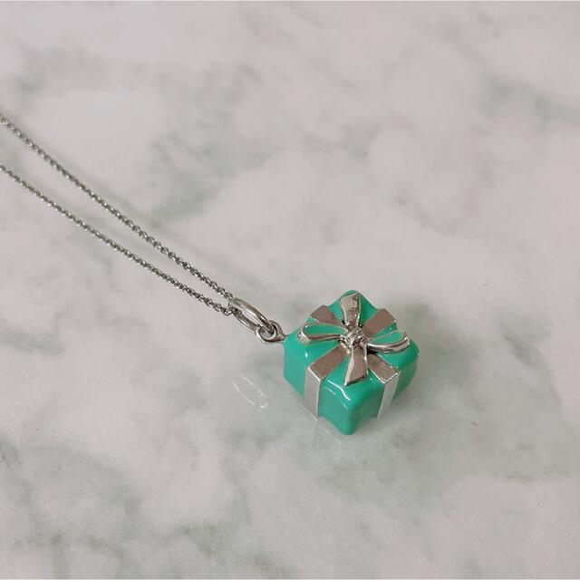 TIFFANY ネックレス  ティファニーブルー エナメル　ボックス