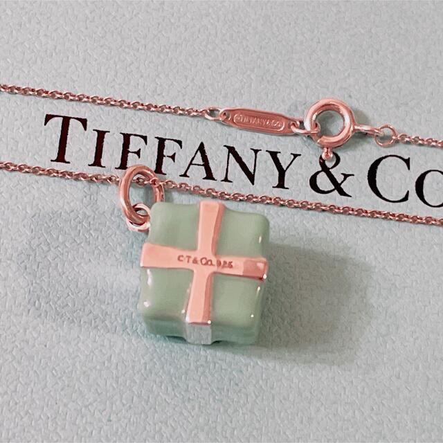 Tiffany & Co. - 美品 ティファニー Tiffany ブルーボックスネックレス