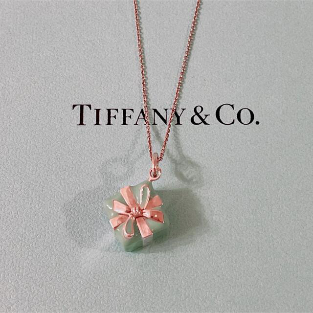 Tiffany & Co. - 美品 ティファニー Tiffany ブルーボックスネックレス