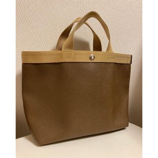 エルベシャプリエ(Herve Chapelier)のエルベシャプリエ  704GP トープ×ゴールド(トートバッグ)