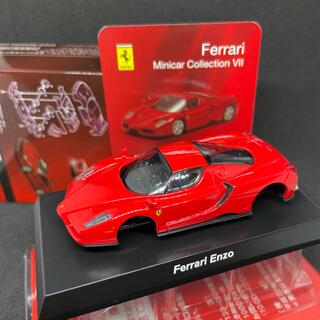 フェラーリ(Ferrari)の1/64 京商 フェラーリコレクション7 エンツォ レッドオレンジ 39I2(ミニカー)