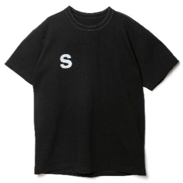 サイズ 4　サカイ　22SS　ロゴ Tシャツ 黒xピンク SACAI