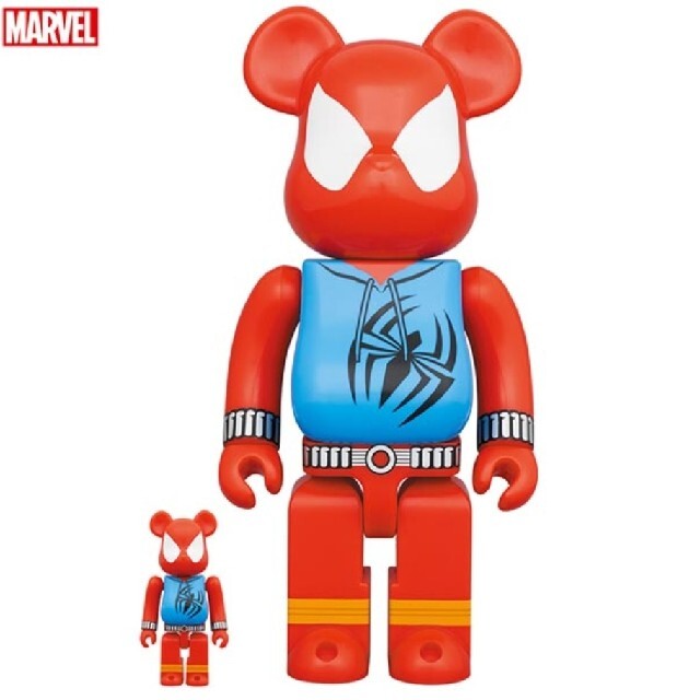 BE@RBRICK SCARLET SPIDER 100％ & 400％