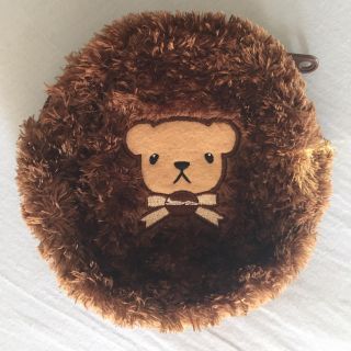 タリーズコーヒー(TULLY'S COFFEE)の新品  タリーズ☆クマさん もこもこポーチʕ•ᴥ•ʔ♡♡(ポーチ)