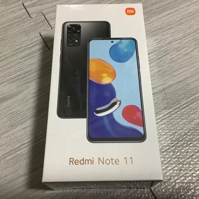 ANDROID(アンドロイド)のredmi note 11 新品未開封 スマホ/家電/カメラのスマートフォン/携帯電話(スマートフォン本体)の商品写真