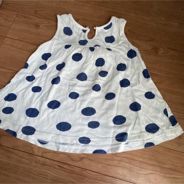 petit main(プティマイン)のプティマイン  タンクトップ　120 キッズ/ベビー/マタニティのキッズ服女の子用(90cm~)(Tシャツ/カットソー)の商品写真