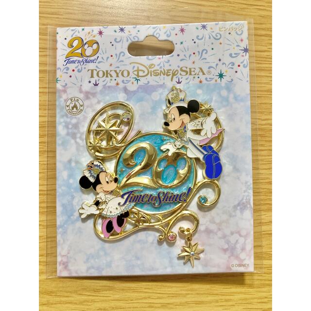 Disney(ディズニー)のディズニーシー　20周年　ピンバッジ エンタメ/ホビーのおもちゃ/ぬいぐるみ(キャラクターグッズ)の商品写真