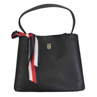 トミーヒルフィガー(TOMMY HILFIGER)のトミーヒルフィガー タイムレス ハンドバッグ【中古】(トートバッグ)