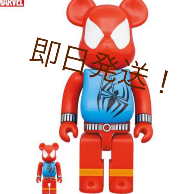 BE@RBRICK SCARLET SPIDER 100％ & 400％