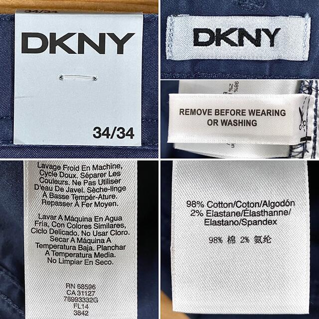 DKNY(ダナキャランニューヨーク)の☆未使用タグ付き☆ DKNY ダナキャラン ストレッチ チノパンツ W34 メンズのパンツ(チノパン)の商品写真