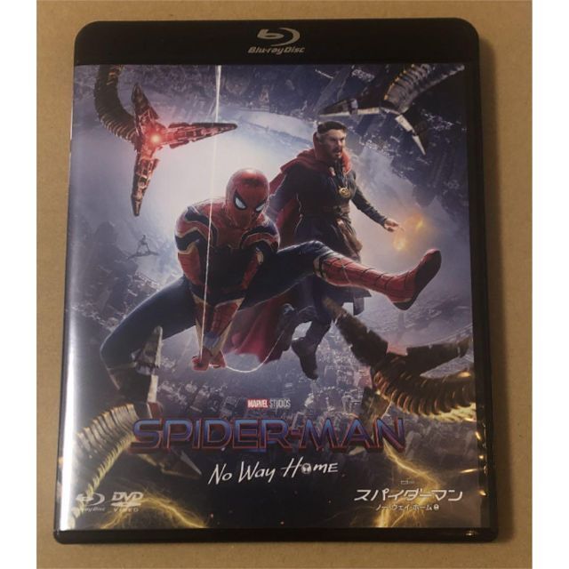 MARVEL(マーベル)の未再生　スパイダーマン ノー・ウェイ・ホーム　ブルーレイ+正規ケース エンタメ/ホビーのDVD/ブルーレイ(外国映画)の商品写真