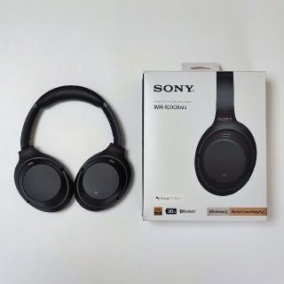 ソニー(SONY)のソニー ワイヤレスステレオヘッドセット WH-1000XM3 ブラック(ヘッドフォン/イヤフォン)