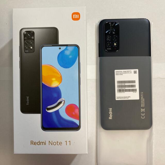 xiaomi Redmi Note 11 Graphite Gray