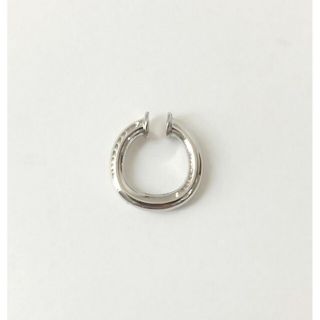 トゥデイフル(TODAYFUL)の【美品】TODAYFUL ボリュームフープイヤーカフ シルバー アクセサリー(イヤーカフ)