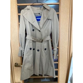 バーバリーブルーレーベル(BURBERRY BLUE LABEL)の【値下げ歓迎！】バーバリー　ブルーレーベル　トレンチコート ベージュ(トレンチコート)