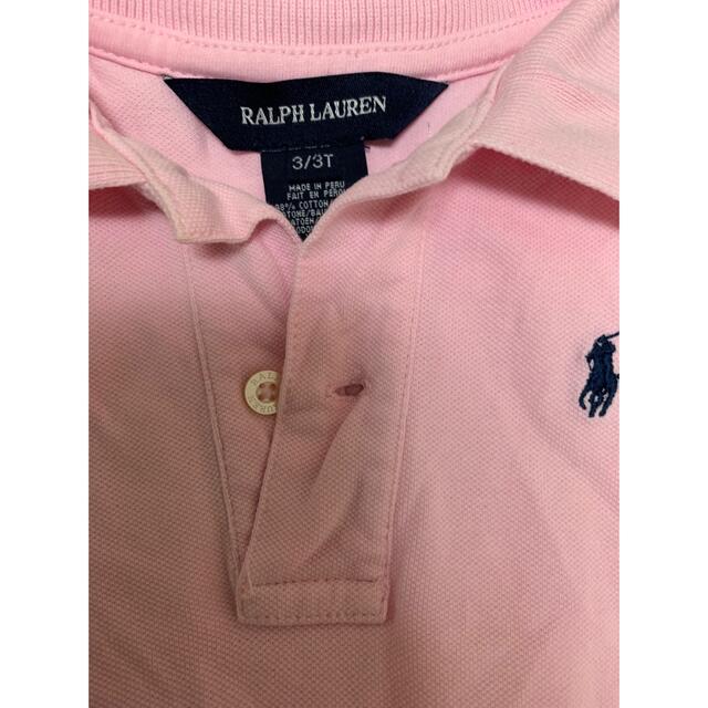 Ralph Lauren(ラルフローレン)のラルフローレン　ポロシャツワンピース キッズ/ベビー/マタニティのキッズ服女の子用(90cm~)(ワンピース)の商品写真