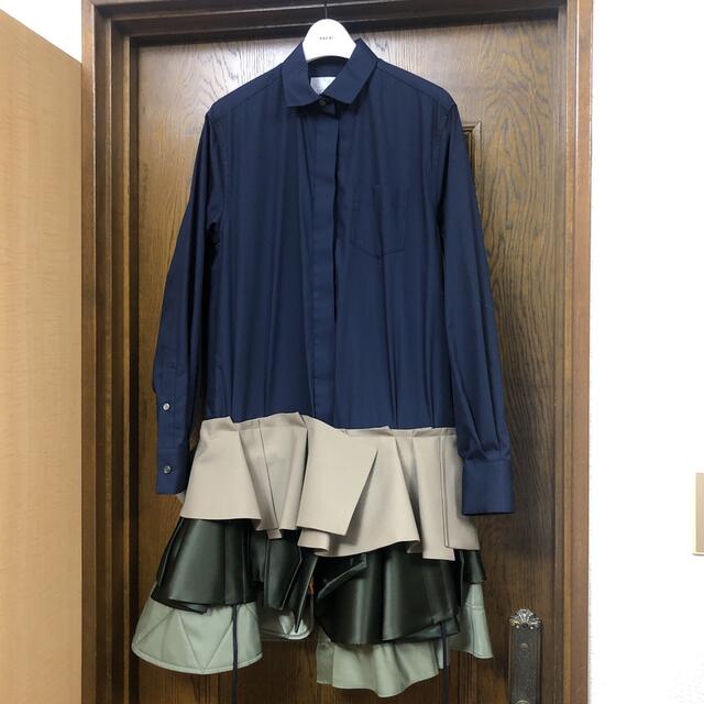 sacai サカイ 22SS 新作ドレス サイズ1 完売品 新品未使用