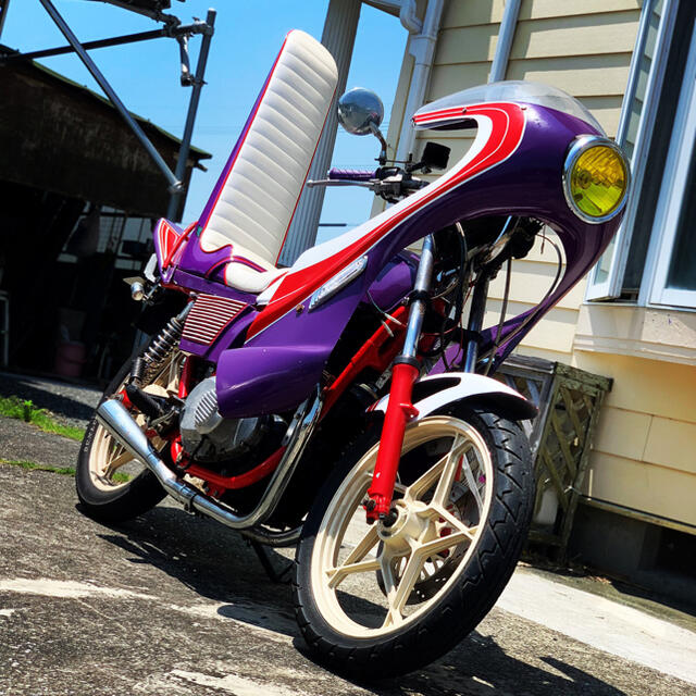 憧れの GSX400E 純正タイプ ラインステッカーセット 未使用 ザリ用