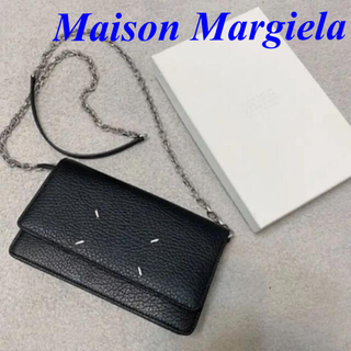 マルタンマルジェラ(Maison Martin Margiela)のMAISON MARGIELA メゾン マルジェラ ショルダー付き長財布 (長財布)