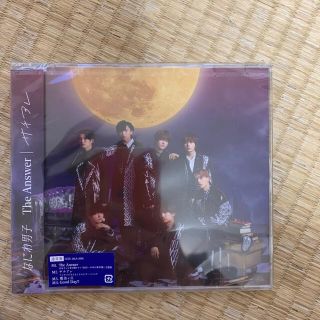 ジャニーズ(Johnny's)の【新品未開封】The Answer/サチアレ 通常盤 (ポップス/ロック(邦楽))