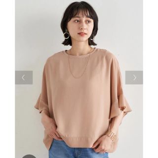 earth music & ecology(Tシャツ(半袖/袖なし) ・ ベージュ系 earth music & ecology(Tシャツ(半袖/袖なし) ・ ベージュ系