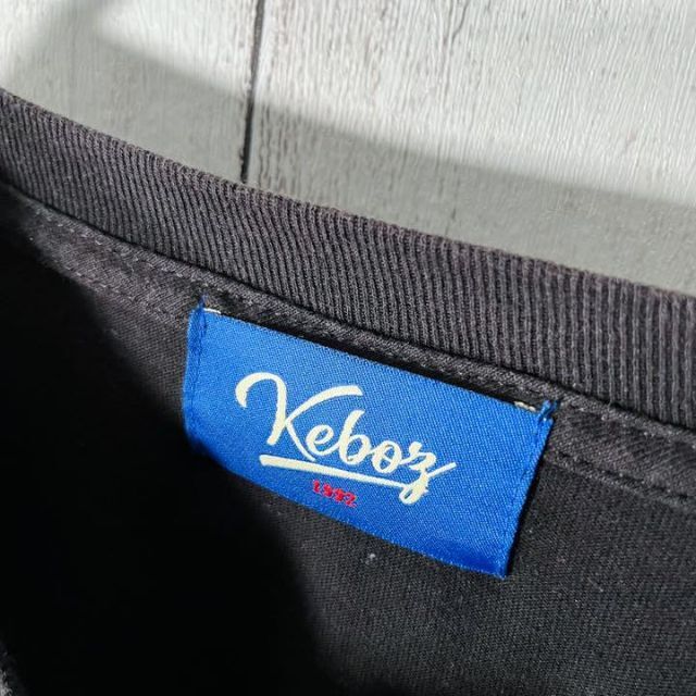 【人気モデル XL相当】ケボズ Keboz ビッグロゴ ロンT コムドットゆうた メンズのトップス(Tシャツ/カットソー(七分/長袖))の商品写真