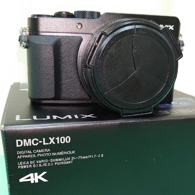 Panasonic(パナソニック)のPanasonic　LX DMC-LX100　美品　予備バッテリー付 スマホ/家電/カメラのカメラ(コンパクトデジタルカメラ)の商品写真