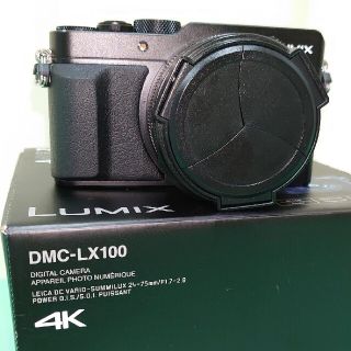 パナソニック(Panasonic)のPanasonic　LX DMC-LX100　美品　予備バッテリー付(コンパクトデジタルカメラ)