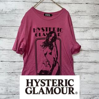 ヒステリックグラマー(HYSTERIC GLAMOUR)のHYSTERIC GLAMOUR メンズ　カットソー　ピンク(Tシャツ/カットソー(半袖/袖なし))