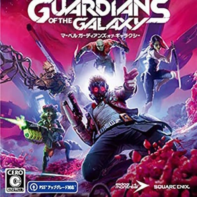 PlayStation4(プレイステーション4)のMarvel’s Guardians of the Galaxy（マーベル ガー エンタメ/ホビーのゲームソフト/ゲーム機本体(家庭用ゲームソフト)の商品写真