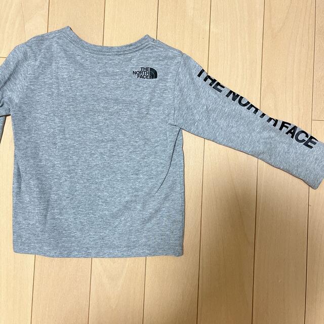 THE NORTH FACE(ザノースフェイス)のTHE NORTHFACE★ロゴ入りロングTシャツ キッズ/ベビー/マタニティのキッズ服男の子用(90cm~)(Tシャツ/カットソー)の商品写真