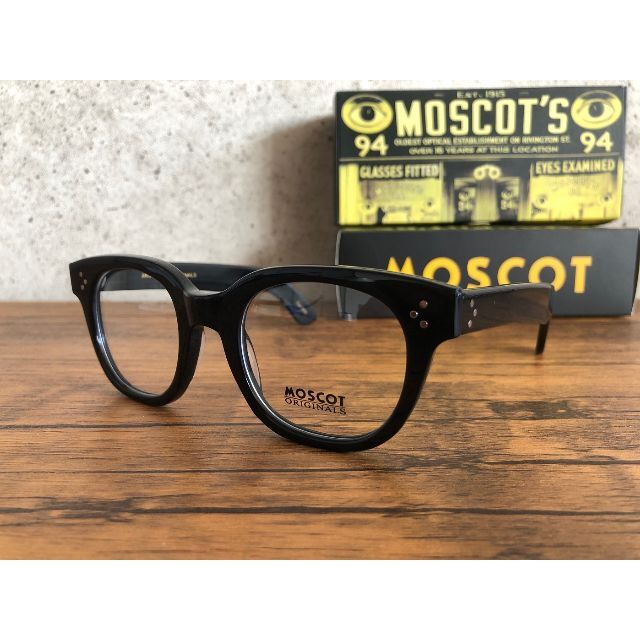 MOSCOT VILDA ヴィルダ BLACK 48 MOSCOT VILDA ヴィルダ BLACK 48