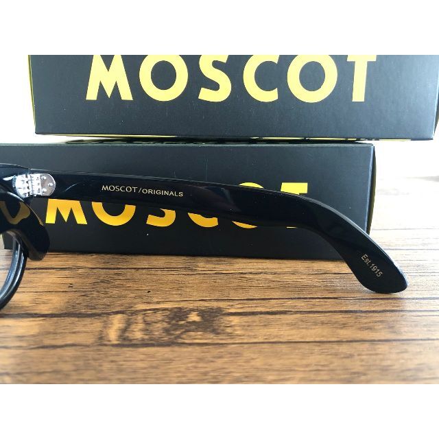 MOSCOT VILDA ヴィルダ BLACK 48 FAT TEMPLE