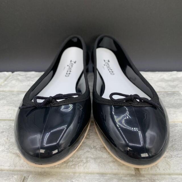 repetto(レペット)の✨新品未使用 repetto レペット サンドリオンベイビー パンプス 25 黒 レディースの靴/シューズ(ハイヒール/パンプス)の商品写真