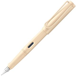 ラミー(LAMY)のLAMY ラミー サファリ 万年筆 2022 限定モデル クリーム F 細字(ペン/マーカー)