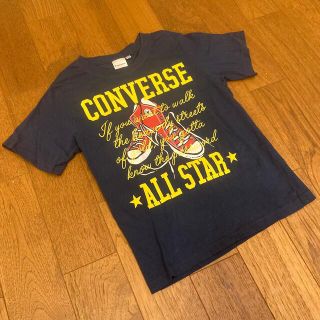 コンバース(CONVERSE)の【CONVERSE】キッズ　半袖Tシャツ　ネイビー 140サイズ (Tシャツ/カットソー)