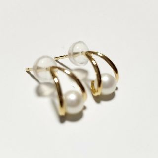 ジュエリーツツミ(JEWELRY TSUTSUMI)の淡水パール　真珠　パールピアス(ピアス)