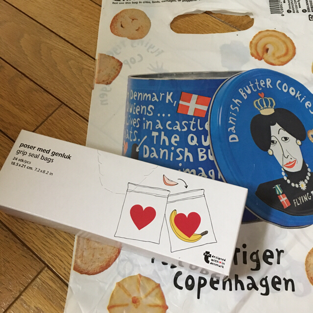 Flying Tiger Copenhagen(フライングタイガーコペンハーゲン)の新品♡ジップロック ランチバッグ フライングタイガー コペンハーゲン ビニール インテリア/住まい/日用品のキッチン/食器(収納/キッチン雑貨)の商品写真