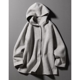 セオリーリュクス(Theory luxe)のTheory luxe 19aw ショート丈のフード付きコート(ピーコート)