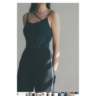 クラネ(CLANE)の最終値下げCLANE SLANT STRAP CAMI TOPS  クラネ(キャミソール)