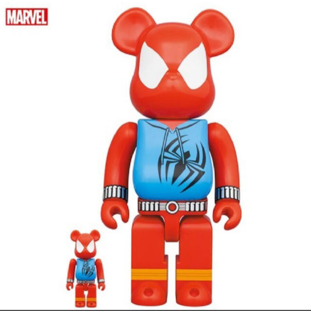 BE@RBRICK SCARLET SPIDER 100％ & 400％フィギュア