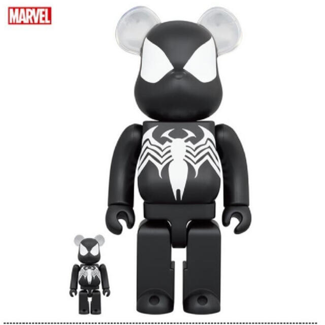 BE@RBRICK SPIDER-MAN BLACK COSTUME