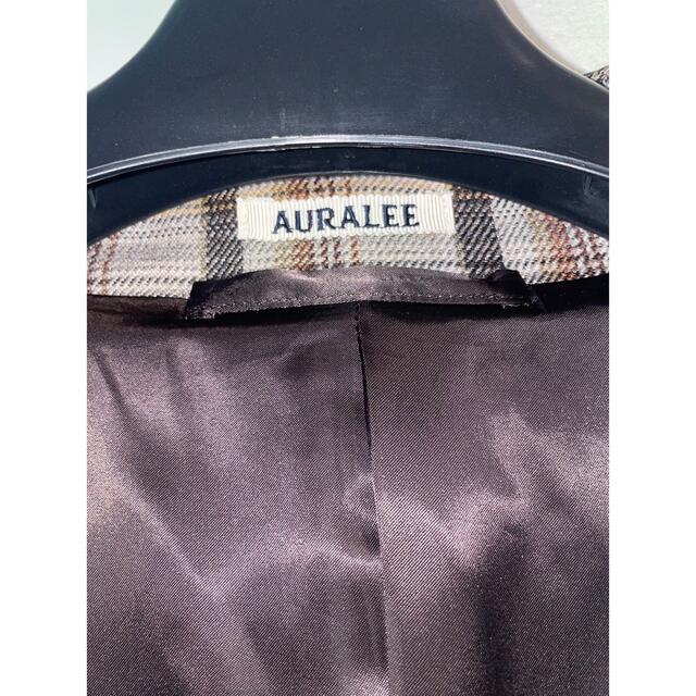 AURALEE(オーラリー)の定価107,800円 AURALEE ステンカラーコート オーラリー メンズのジャケット/アウター(ステンカラーコート)の商品写真