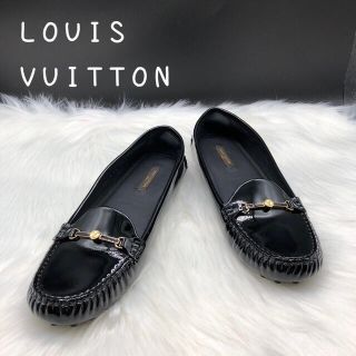 ヴィトン(LOUIS VUITTON) エナメル ローファー/革靴(レディース)の通販 ...