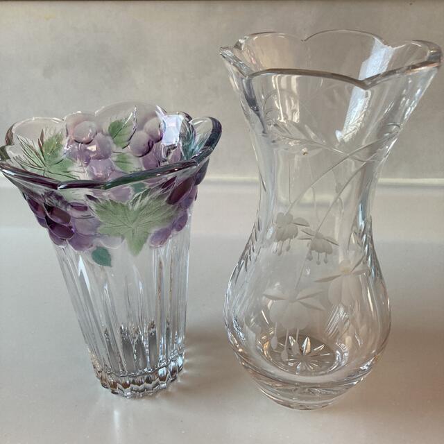 SOGA ガラス花瓶　フラワーベース 2つセット