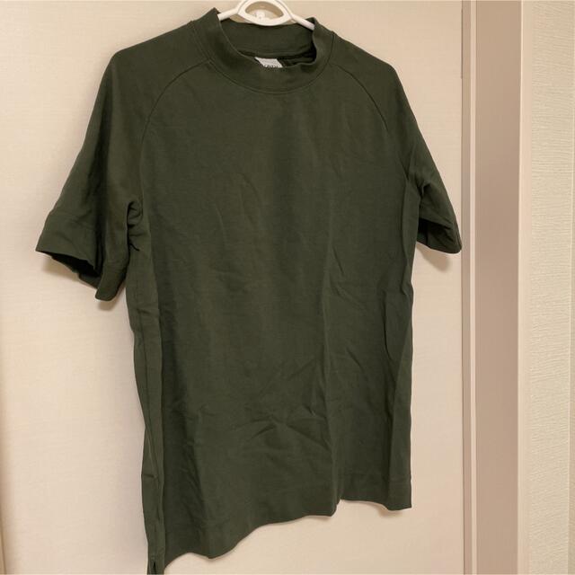 ZARA(ザラ)のモックネックtシャツ メンズのトップス(Tシャツ/カットソー(半袖/袖なし))の商品写真