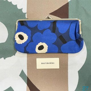 マリメッコ(marimekko)のmarimekko マリメッコ　UNIKKO ポーチ　完売カラー　新品送料込(ポーチ)