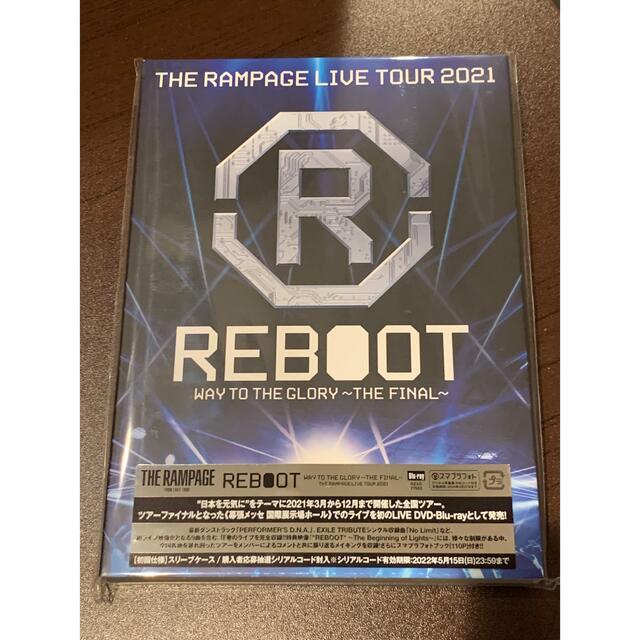 THE RAMPAGE(ザランページ)のTHE RAMPAGE REBOOT Blu-ray エンタメ/ホビーのDVD/ブルーレイ(ミュージック)の商品写真